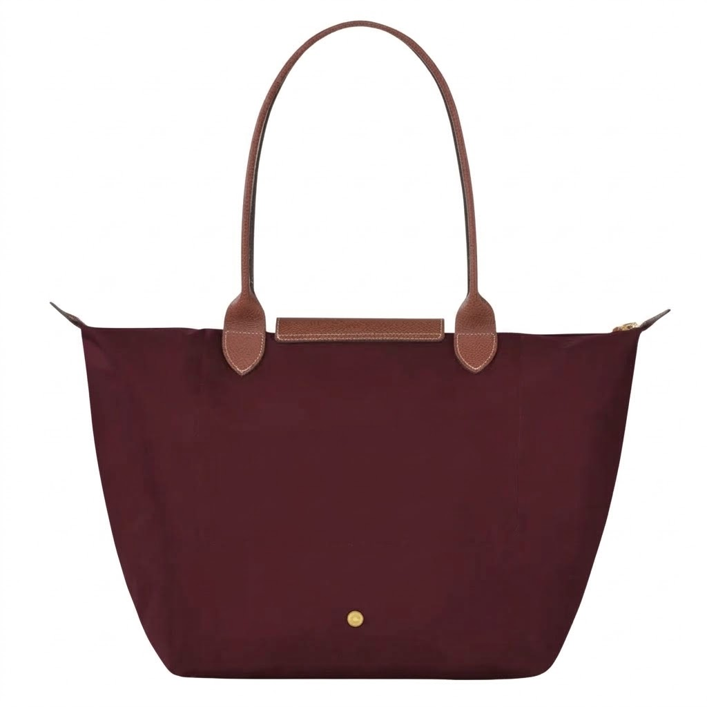 Torba Longchamp Le Pliage bordowa